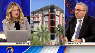 TOKİ Başkanı M. Ergün Turan YİRMİDÖRT TV canlı yayınında