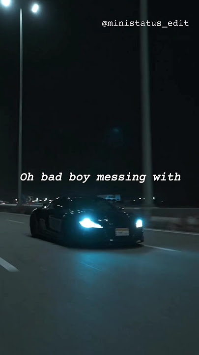 Marwa Loud ~ Bad Boy 🔥😎(Lyrics) 'Bad boy, bad boy hah' #tungevaag #englishsongs #badboy #attitude