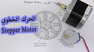 في المختبر 59:: المحرك الخطوي (Stepper Motor)