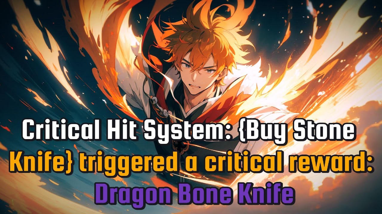 Critical HIT system: {buy stone knife} triggered a critical reward: dragon bone knife