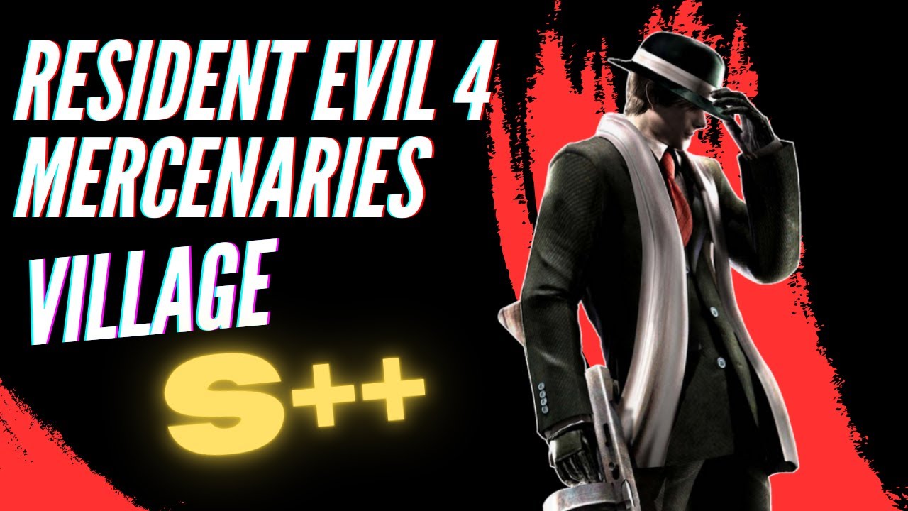 LEON (Pinstripe) S++ | 150 COMBO | Mercenaries Mode - VILLAGE - RESIDENT EVIL 4 Remake