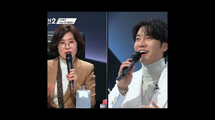 방송 중 스승 이선희한테 혼나는 이승기 #Shorts