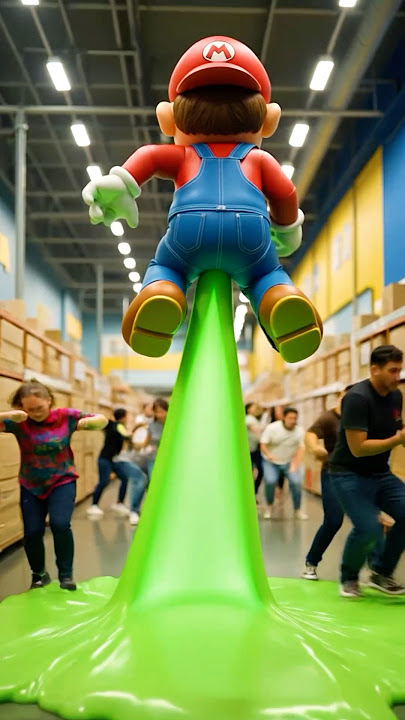 🛋️100 Super Marios at IKEA