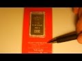 How To Avoid Buying Fake Gold Bars - YouTube