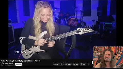 Flair reacts to "Some Assembly Required" by Jason Becker and Friends