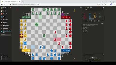 Nhập Môn Cờ Vua 4 Người Chơi Phần 2 | Intro of 4 Player Chess Pt. 2