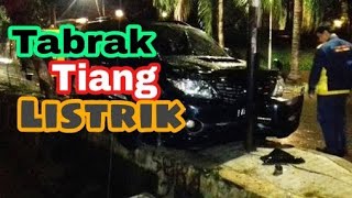 Video lucu Tabrak tiang listrik