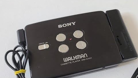 소니 워크맨 WM-EX511