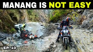 MANANG RIDE IS NOT EASY 😰 (NEPAL) Besisahar to Dharapani | Ep. 10 Adventurous Nepal Ride