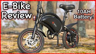 DYU D3f EBike Review ~ Another Small Ebike with a 10Ah Battery!