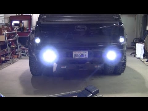 darth dually jdm astar led backup bulbs and pods in rear 2016 silverado fog light bumper