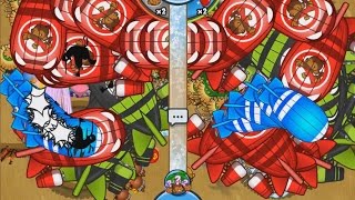 Bloons TD Battles - WTF is Going On!? Crazy Late Game!