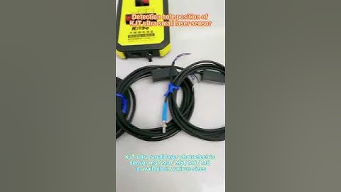 KJT ultra small laser photoelectric sensor