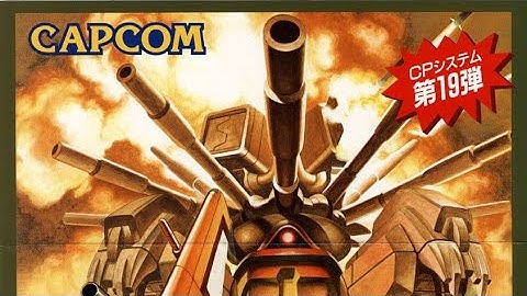 CAPCOM Retro Arcade Gameplay (Varth Operation Thunderstorm)