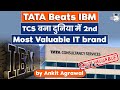 TATA beats IBM to World's 2nd most valuable IT brand | UPSC GK & News | UPSC IAS Current Affairs