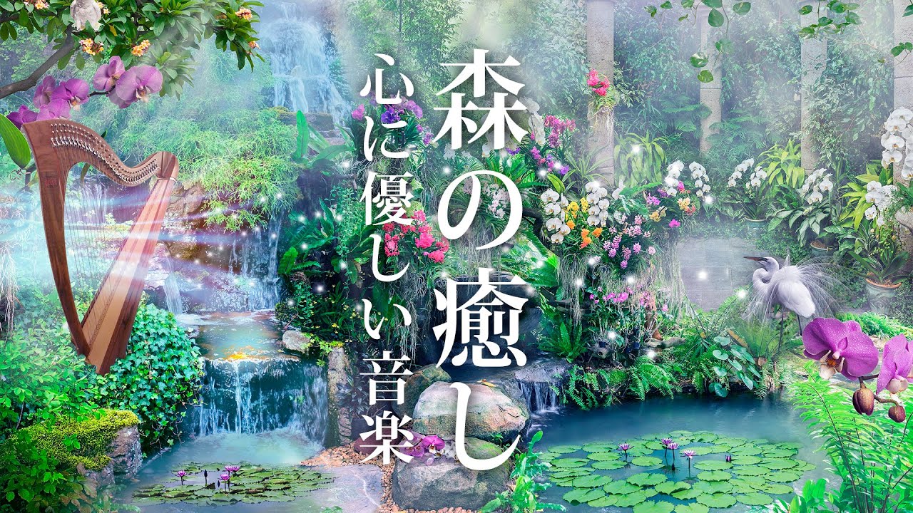 【癒しBGM】自律神経に優しい、花や草木の香りを感じるようなハープの音色の音楽 【癒しBGM】自律神経に優しい、花や草木の香りを感じるようなハープの音色の音楽