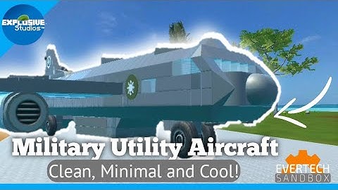 Working Airplane in Evertech Sandbox