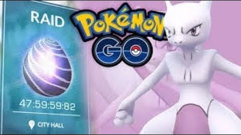 How to get Mewtwo EX-raid pass 100%.