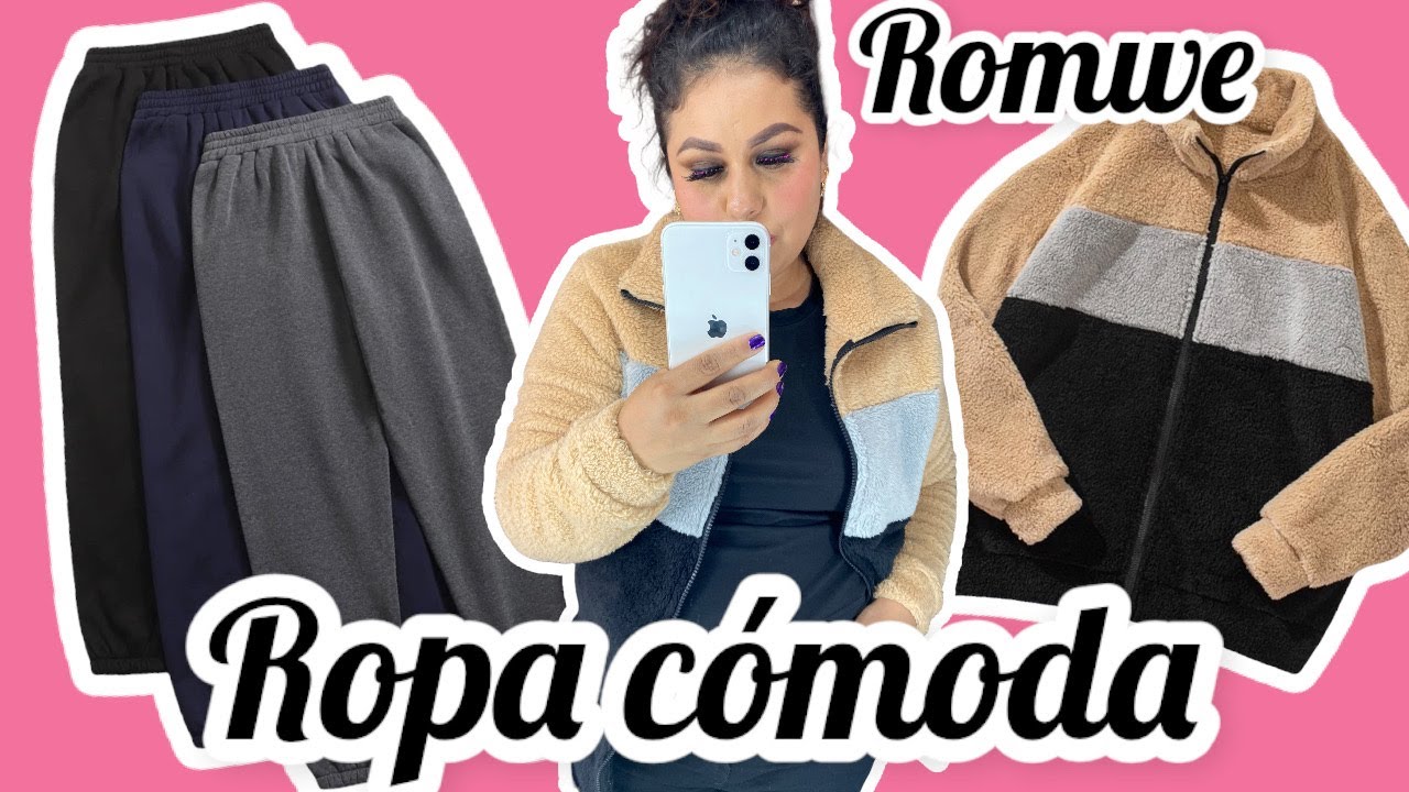 ROPA MUY COMODA HAUL DE ROMWE - YouTube