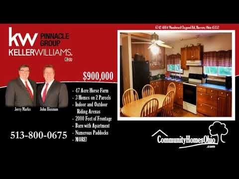 6742-6884 Woodward Claypool Rd, Morrow, OH home video tour