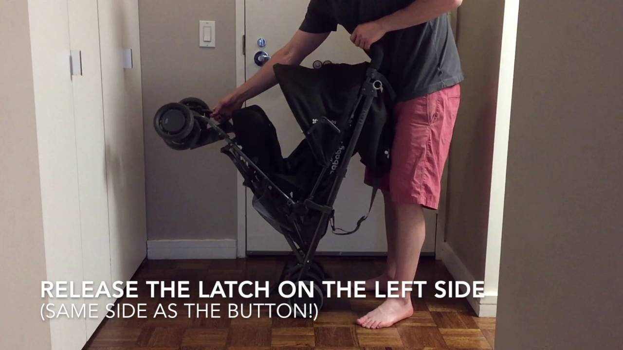 how to unfold vista stroller