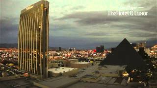 HDR Time Lapse-Las Vegas- Luxor Sunrise (Brinno HDR Instant Time Lapse Video)