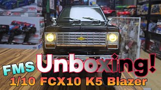 [RC CAR 알씨카]_국내 최초 언박싱 영상! FMS 1:10 FCX10 Chevrolet K5 Blazer RS Unboxing!(K5 블레이져 개봉영상!)