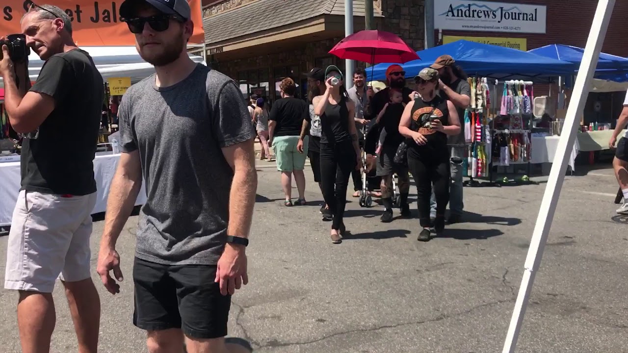 Totality Town, Downtown Andrews, NC - Great American Eclipse