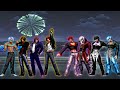 Kyo team vs iori team kof mugen