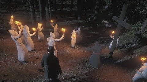 KKK Encounters - Red Dead Redemption 2 Gameplay -  Random Encounters