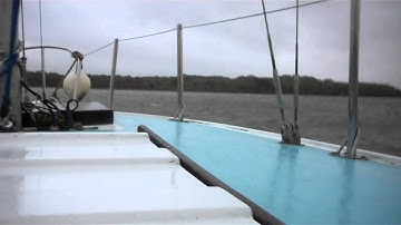 The joy of keeping a boat on a swinging mooring