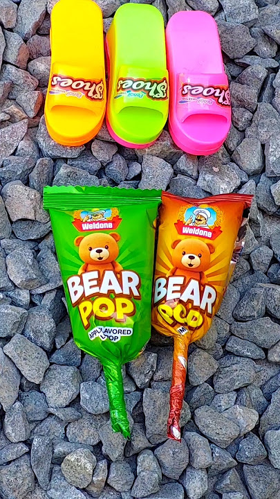 colourful bear pop lollipop 🍭 unboxing today #shorts#lolipop#unboxing