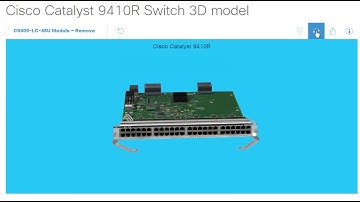 Cisco Catalyst 9410R Switch 3D model