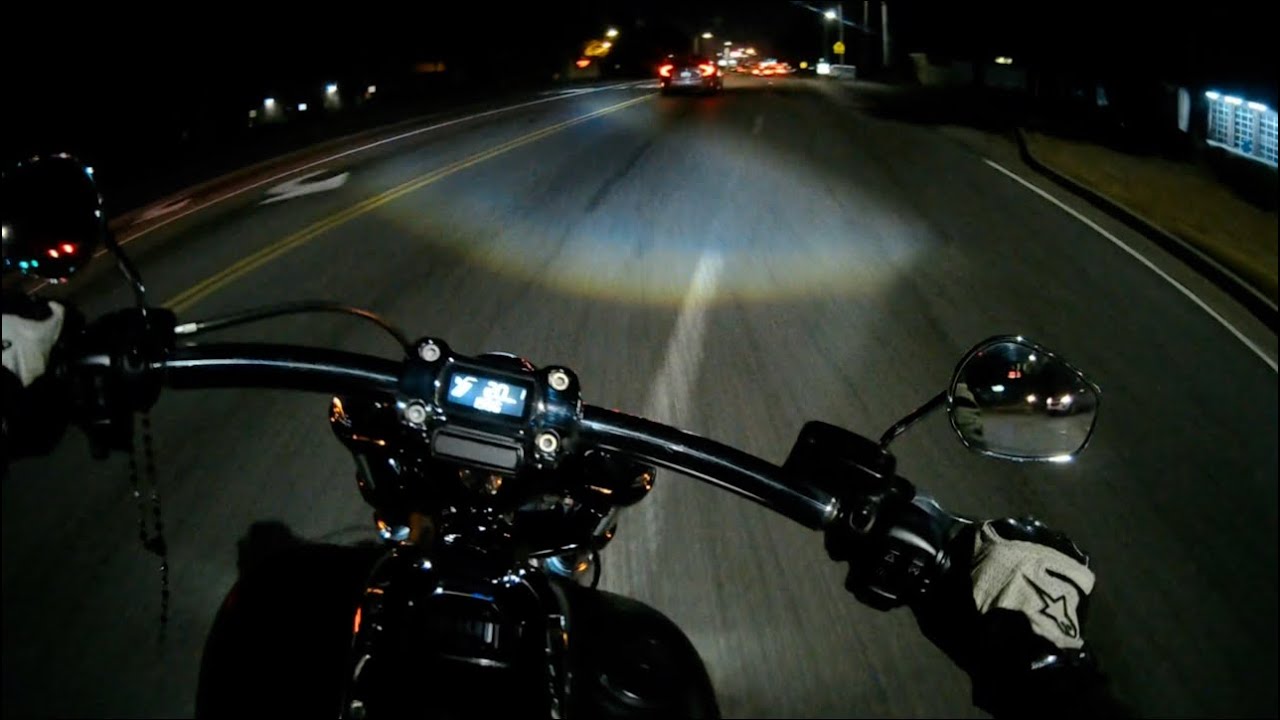 Harley Davidson Breakout | Night Ride | 2