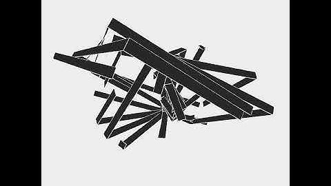 Rotating half square. Draw by openFrameworks