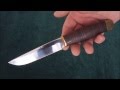 Нож Гюрза-3 (сталь 95Х18), кожа. А.С.Титов