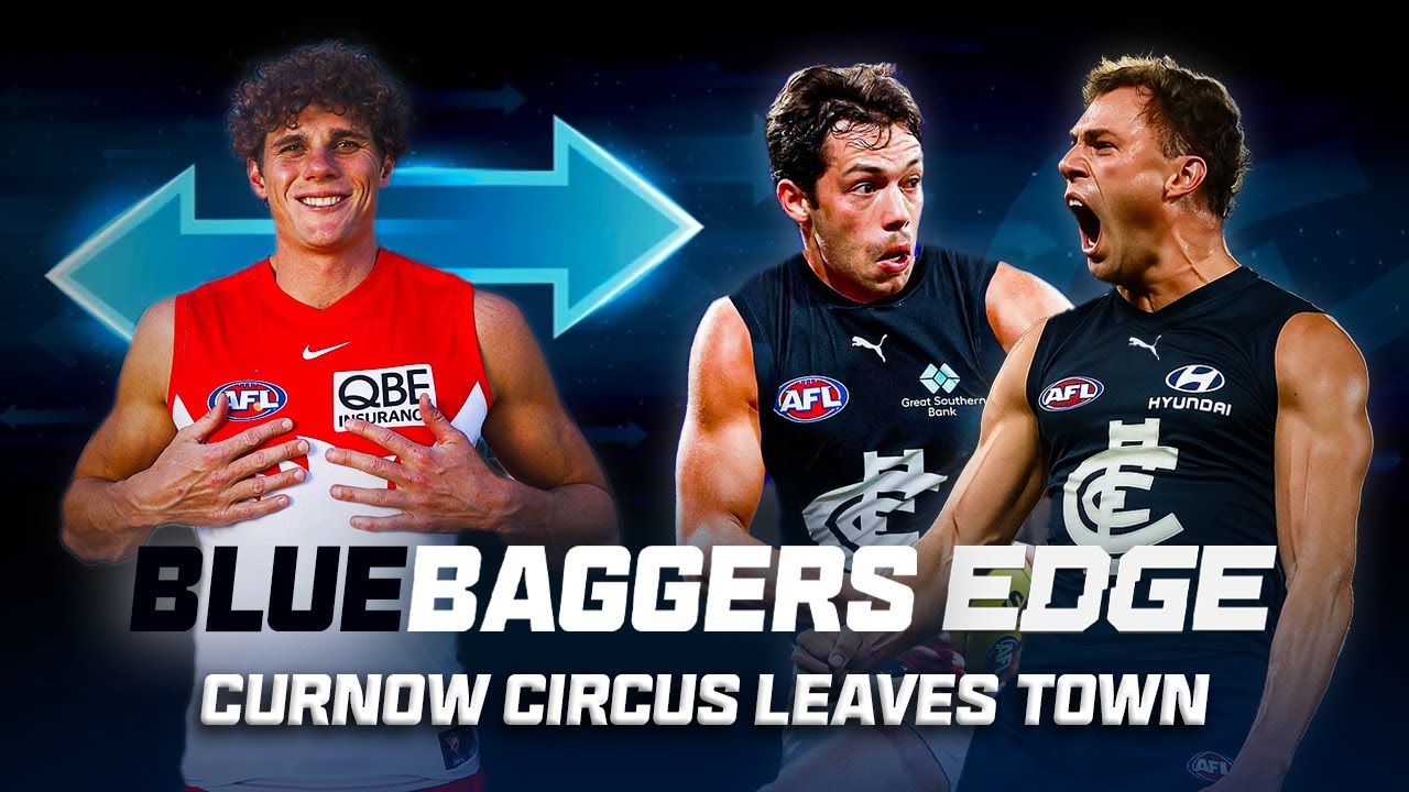 Bluebaggers Edge | Trade Wrap | Curnow Circus Leaves Town