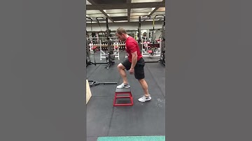 Split stance jump