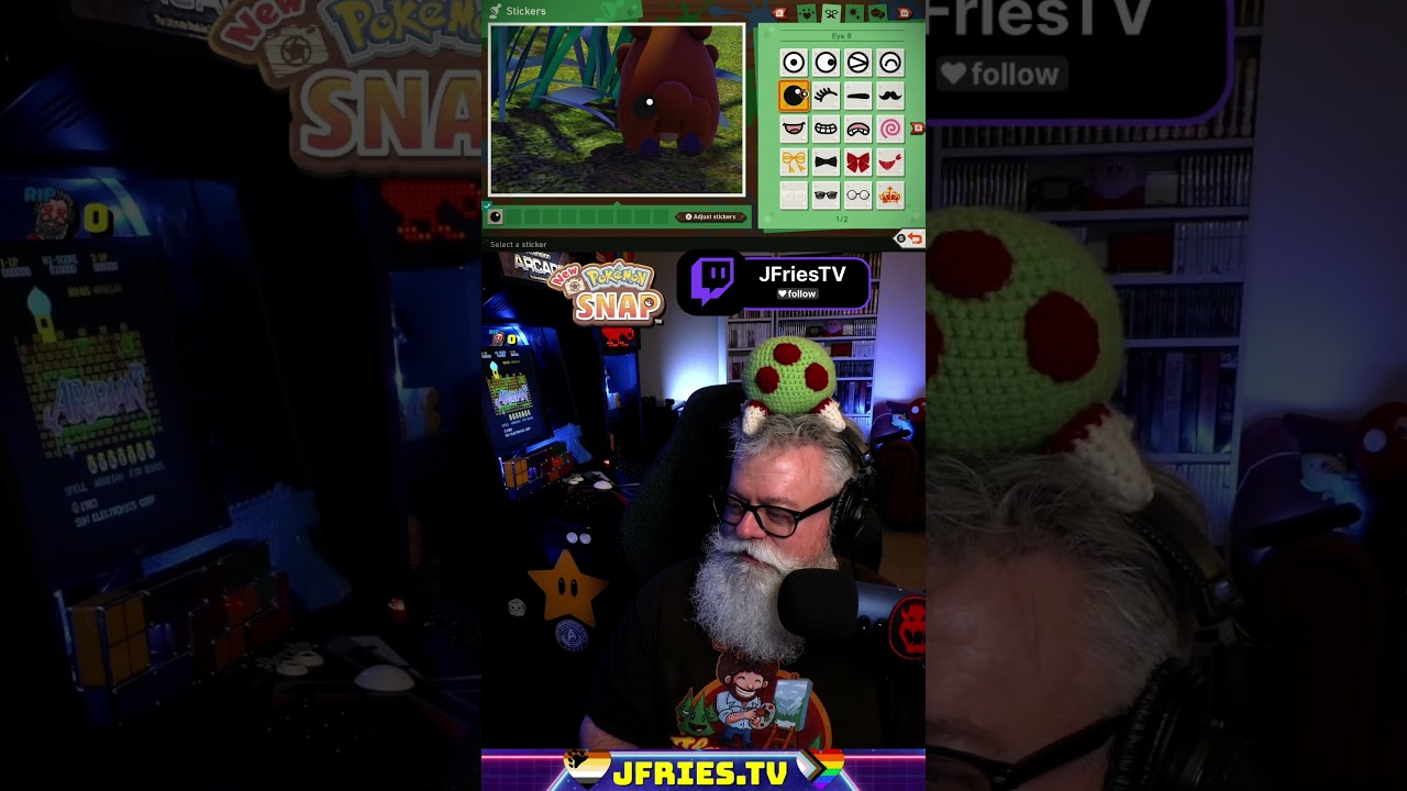 Decorating Bidoof's Bidutt #pokemon #newpokémonsnap #bidoof