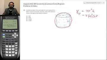 Problem 20, August 2016 Geometry (Common Core) Regents Exam - JuanTutors.com