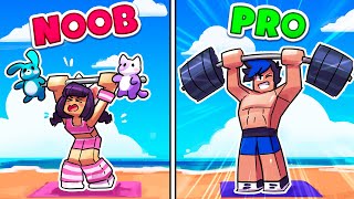 We Got BUFF In Roblox Weightlifting Simulator!