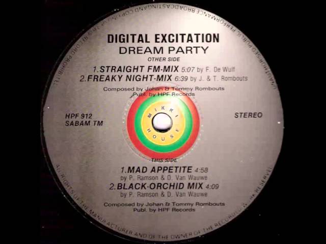Digital Excitation - Dream Party (Freaky Night-Mix)