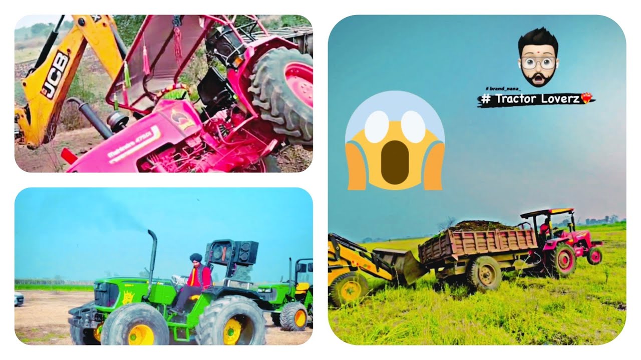 Tractor heavy drivers ki video 2023😱 Mahindra tractor 🚜 इंडिया के हेवी