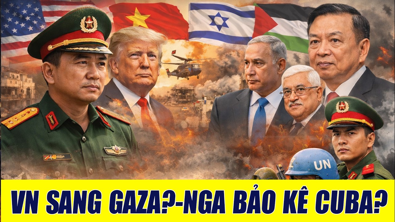 Mỹ Mời Việt Nam Tái Thiết Gaza? | Nga Ra 