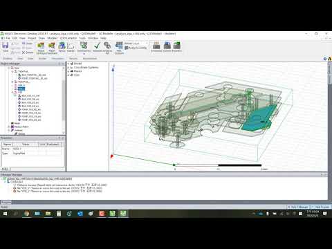 01 import PCB to generate Q3D 3D model, with English subtitles