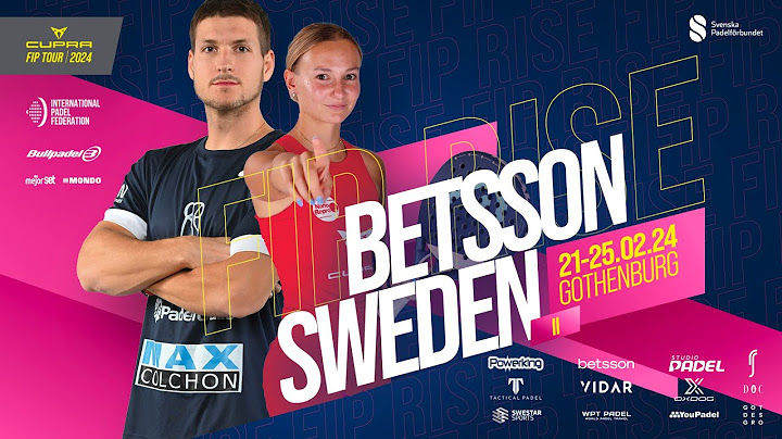 CUPRA FIP TOUR RISE BETSSON SWEDEN II - Round of 16