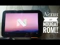 Android 7.0 Nougat on Nexus 10! Pure Nexus ROM Review!