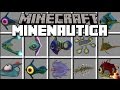 Minecraft MINENAUTICA MOD / PLAY WITH CRAZY OCEAN ANIMALS!! Minecraft