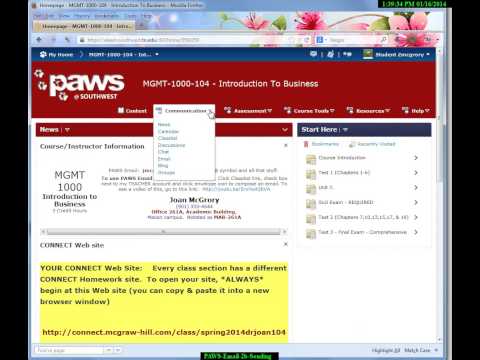 PAWS Email Sending via Classlist