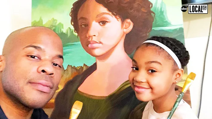 Dad Surprises Daughter with Mona Lisa Painting Tha...